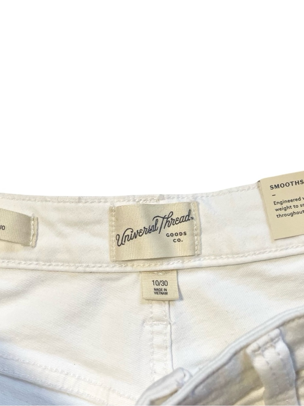 Universal Thread White Mid-Rise Distressed Skinny Jeans Size 10/30 NWT - Picture 4 of 6